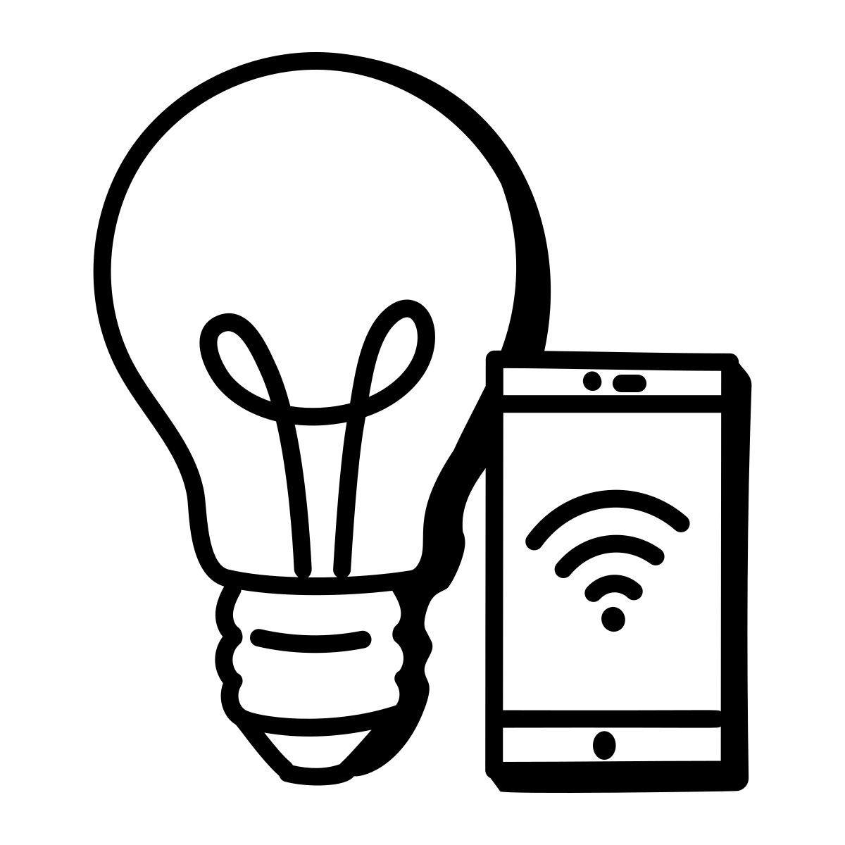 ampoule intelligente icon