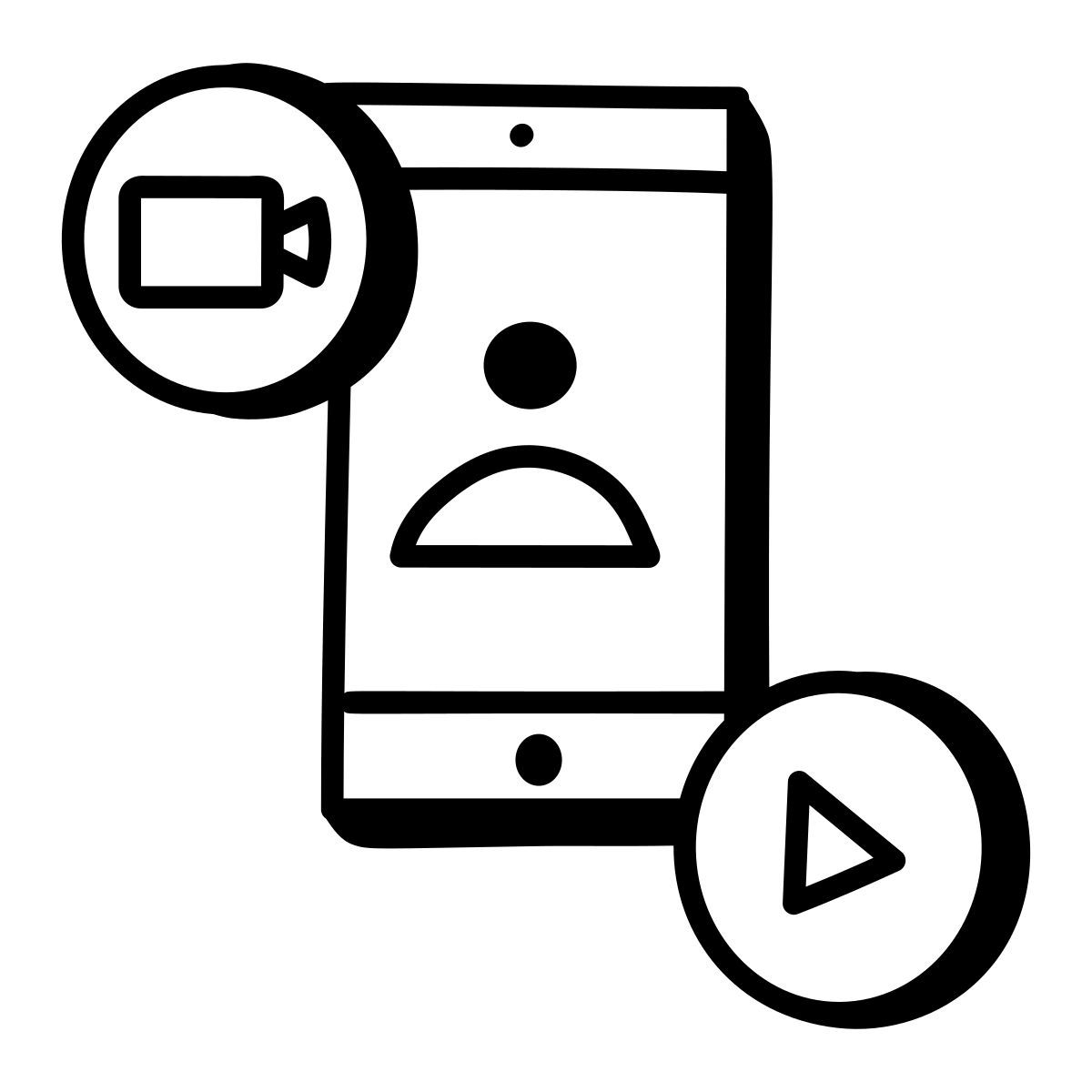 des médias sociaux icon