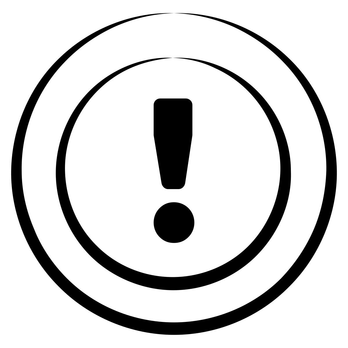 warning icon