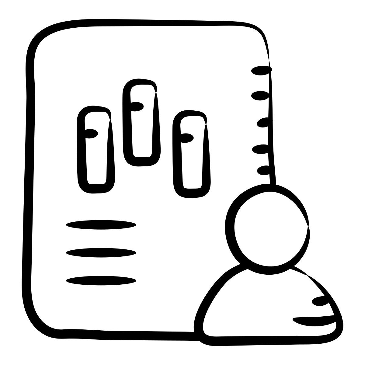 gráfico analítico icon