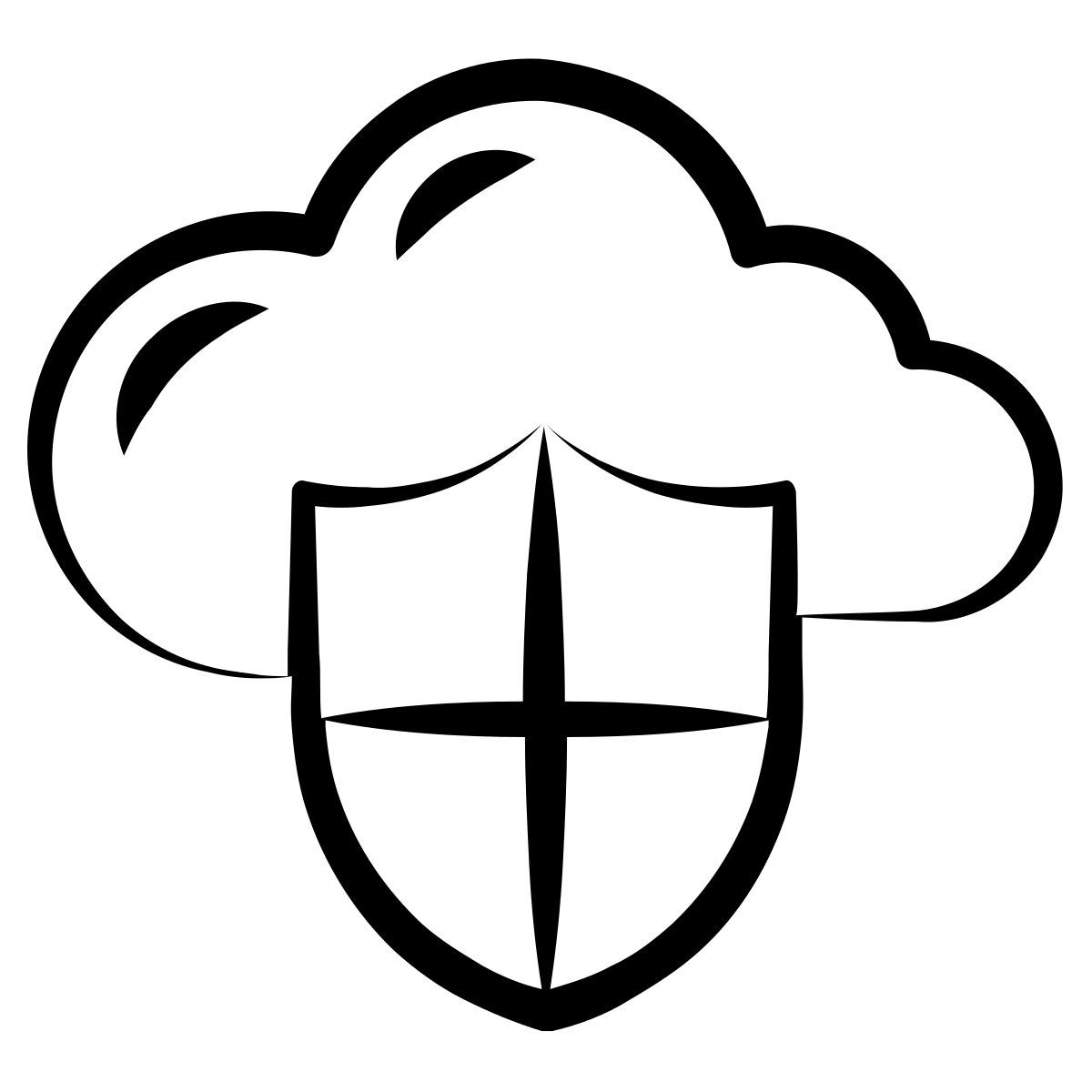 cloud lock icon