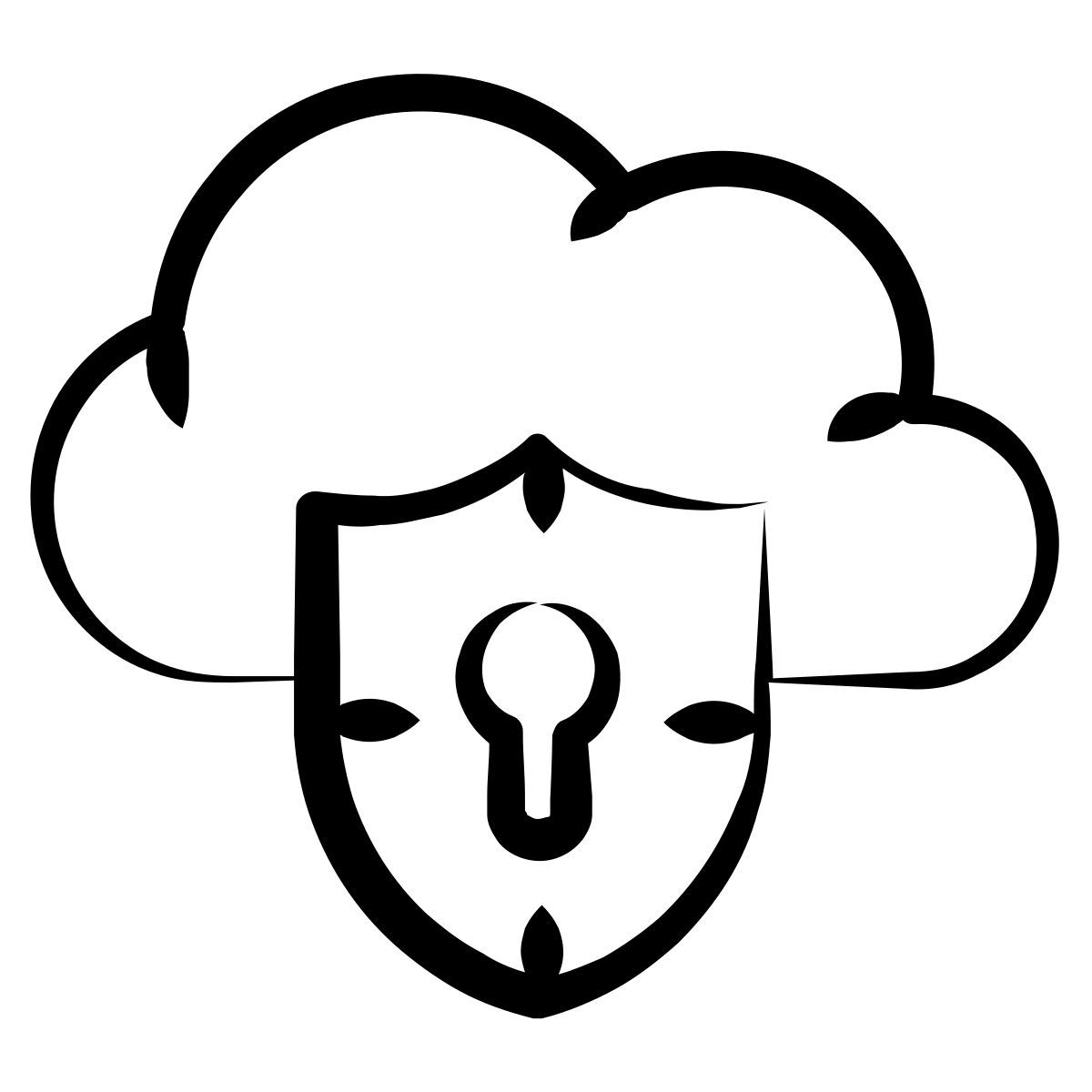 cloud lock icon