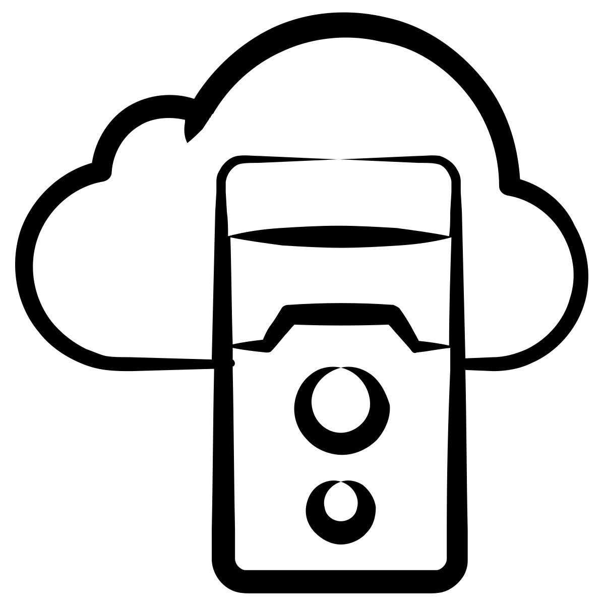 클라우드 서버 icon