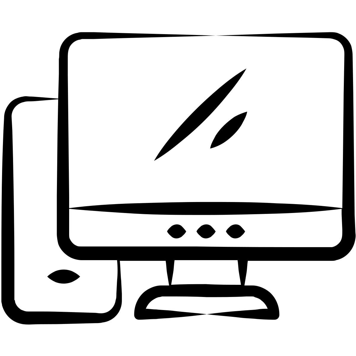 computador de mesa icon