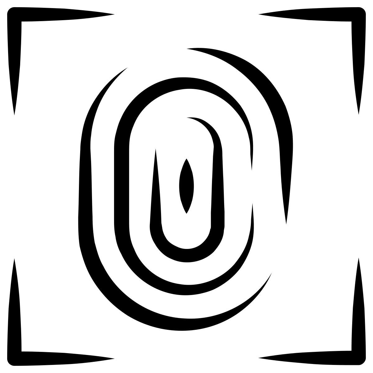 impronta digitale icon