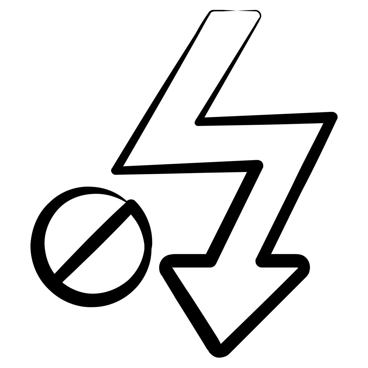 flash off icon