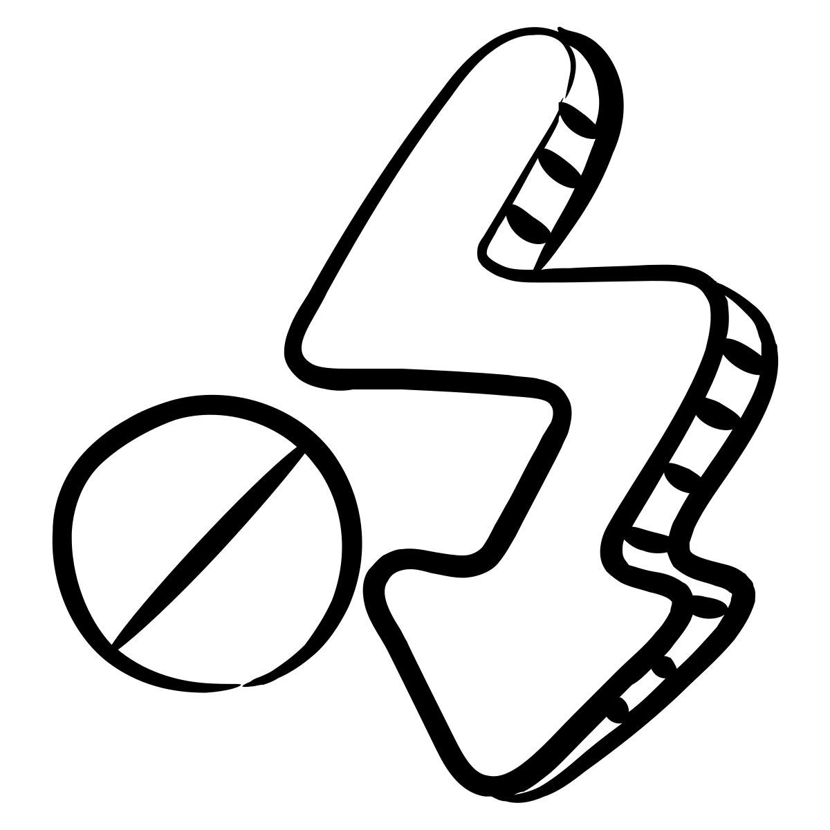 вспышка выключена icon