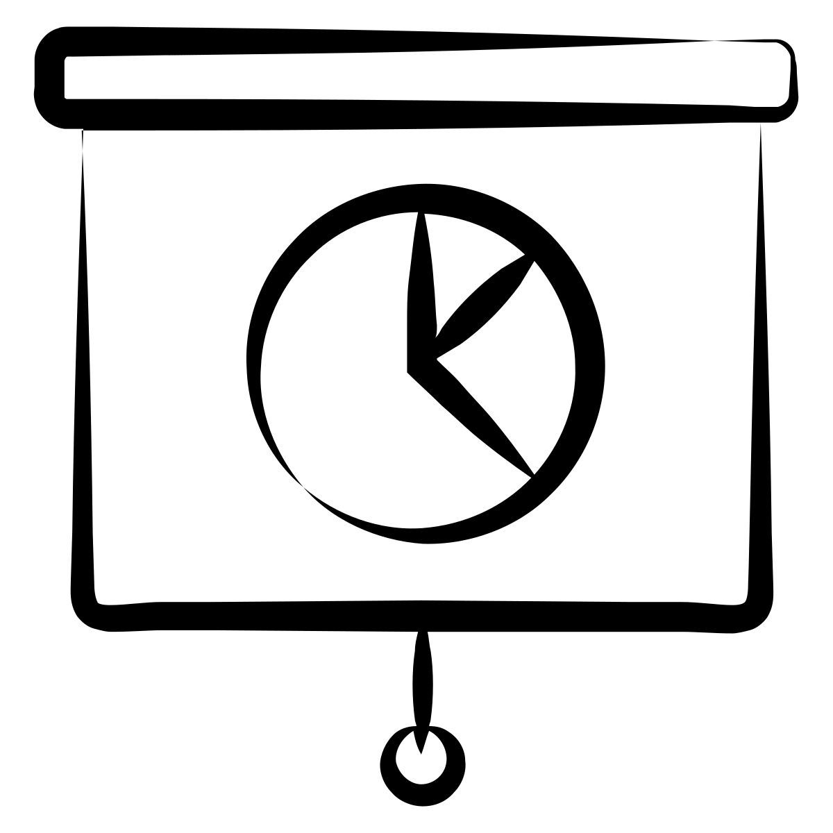 apresentação gráfica icon