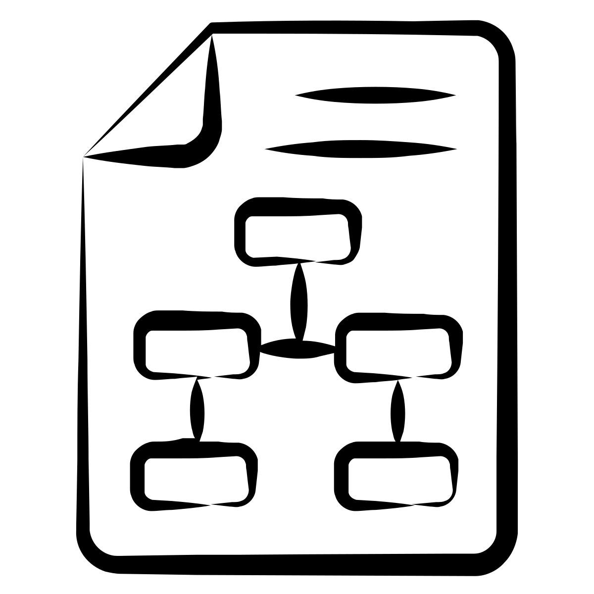 hierarchische struktur icon