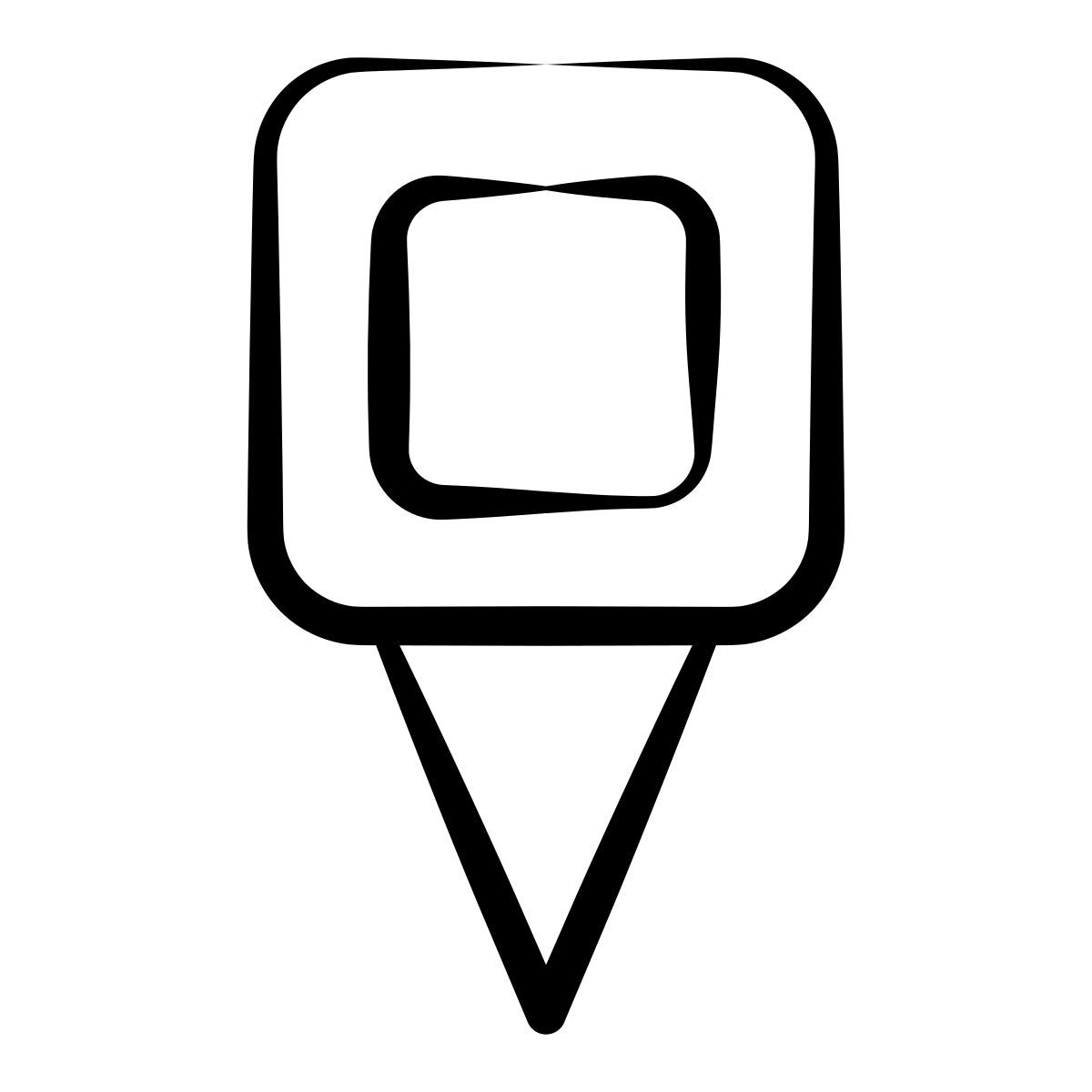 pointeur de carte icon