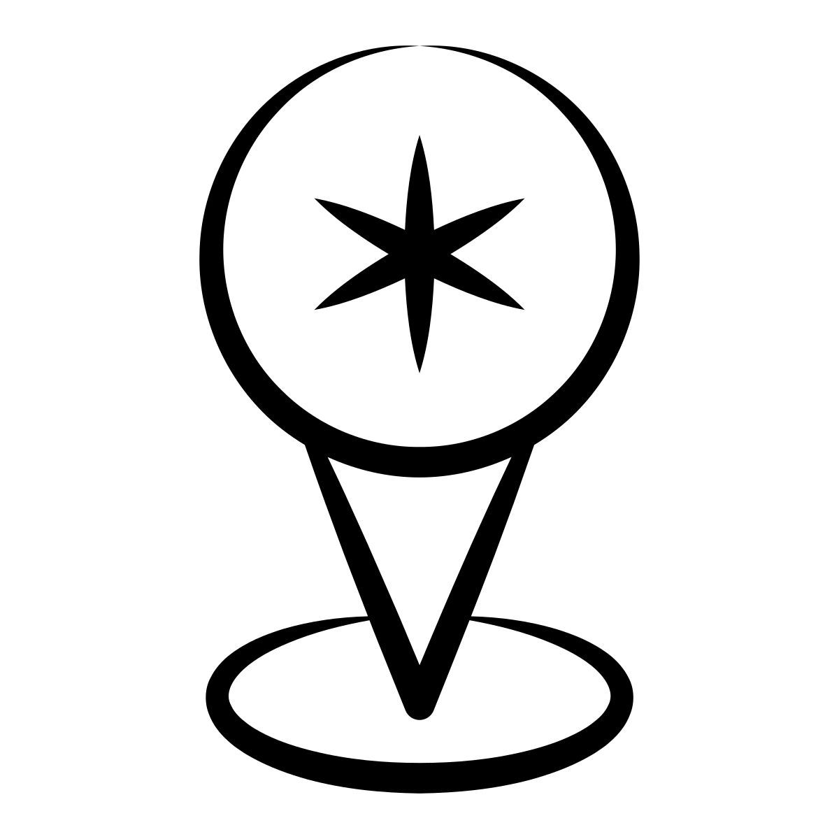 pointeur de carte icon