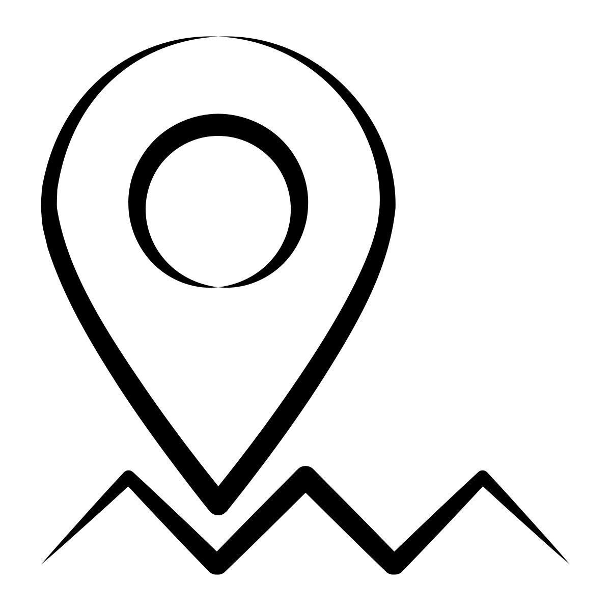 pointeur de carte icon