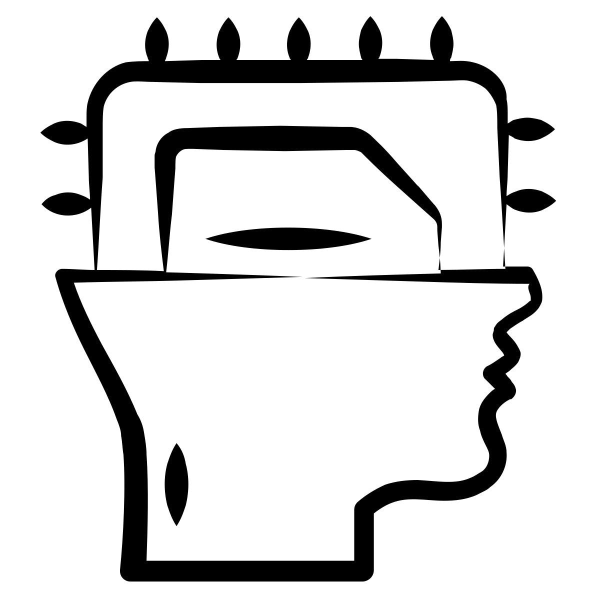 스마트 폰 cpu icon