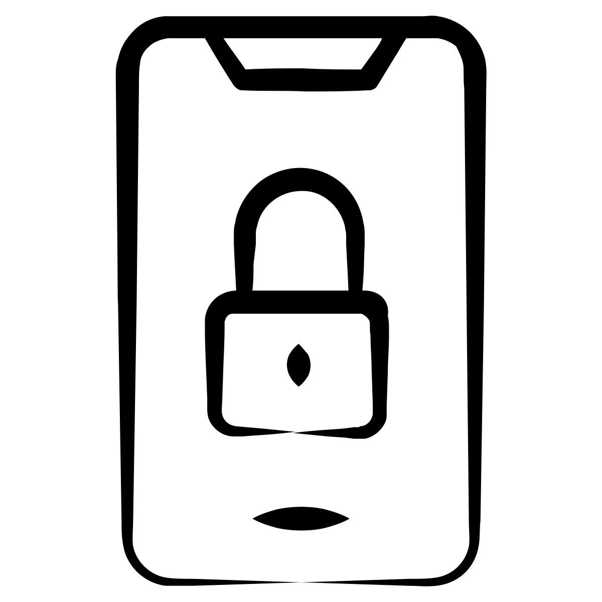 mobile security icon