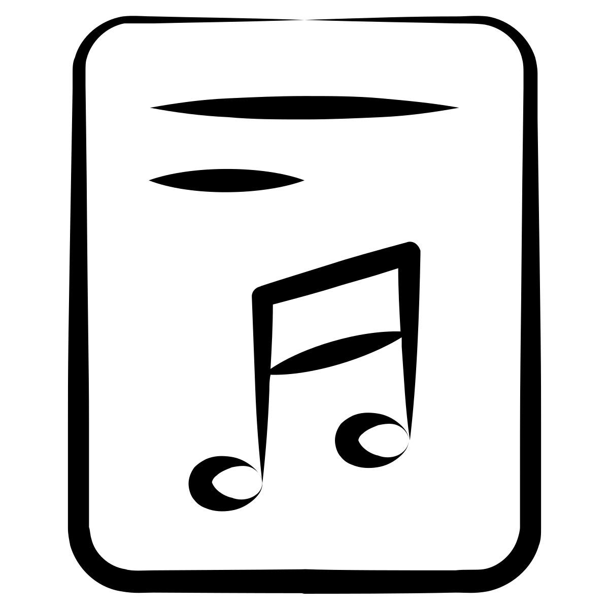 music file icon