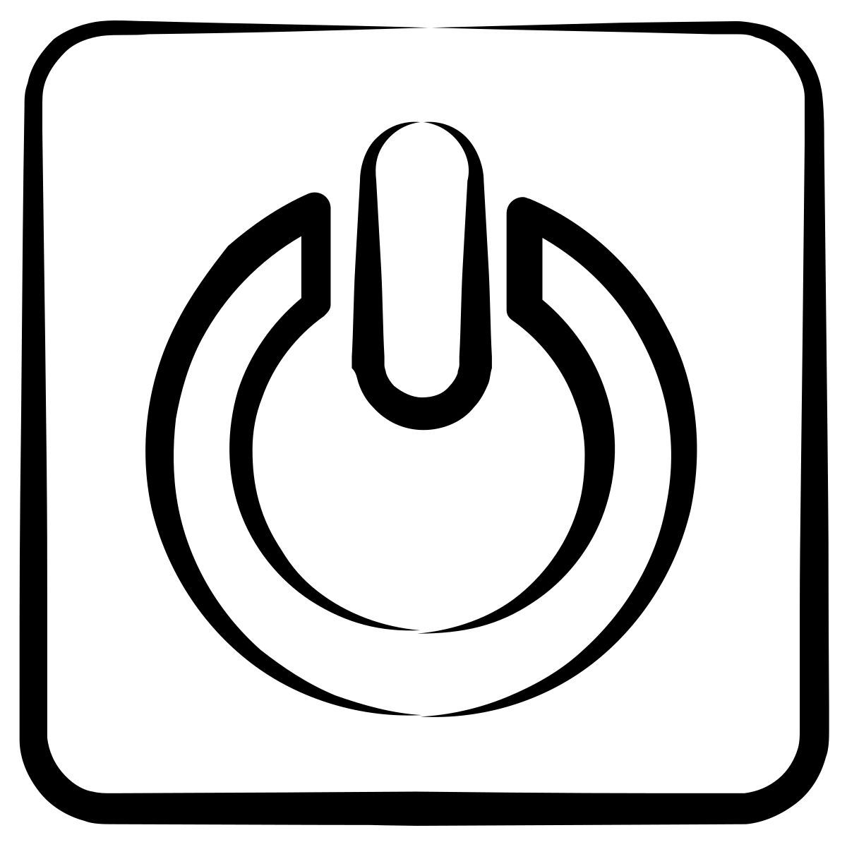 power button icon