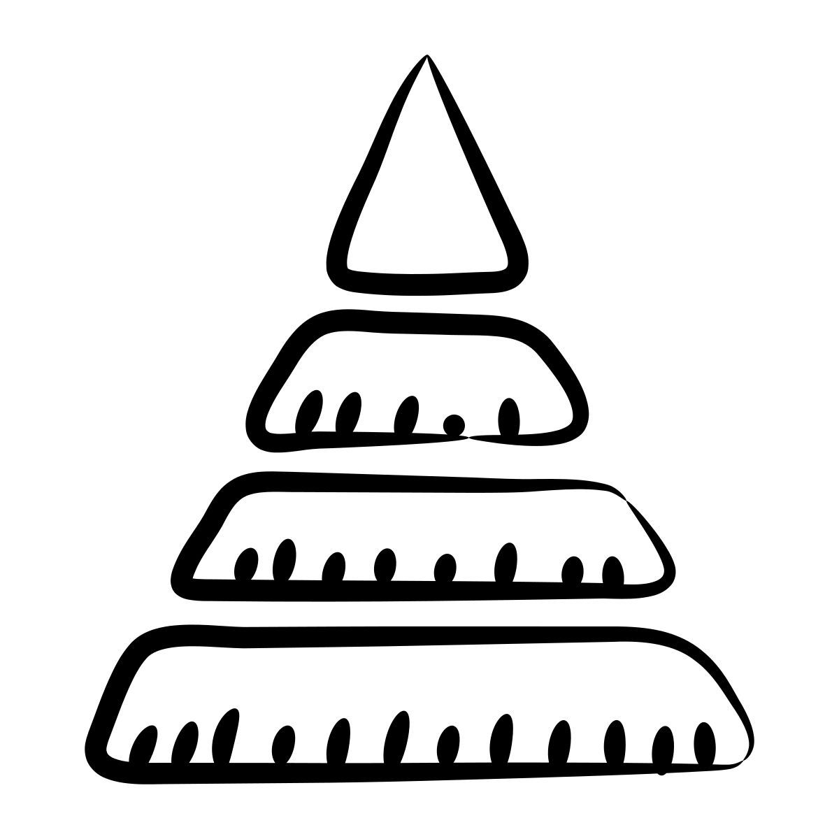 pyramid chart icon