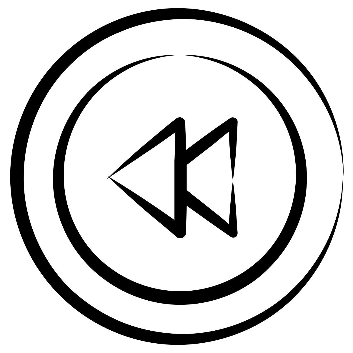 역방향 화살표 icon