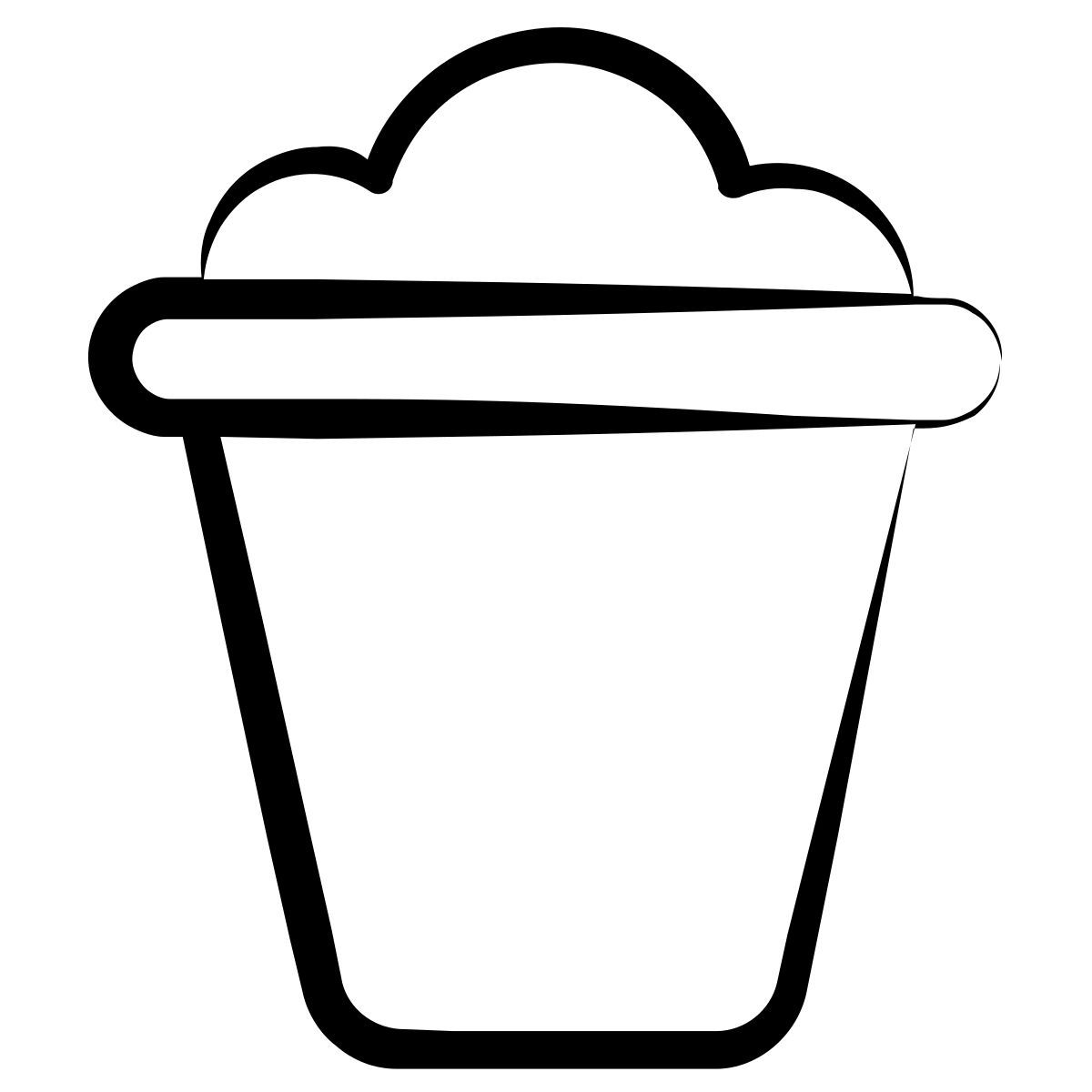 sand bucket icon