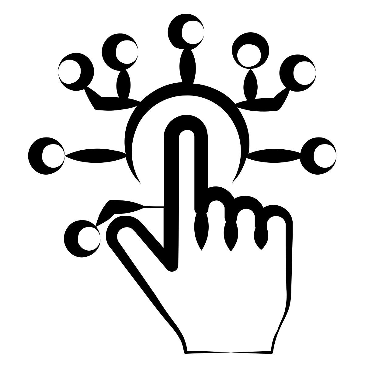 touch control icon