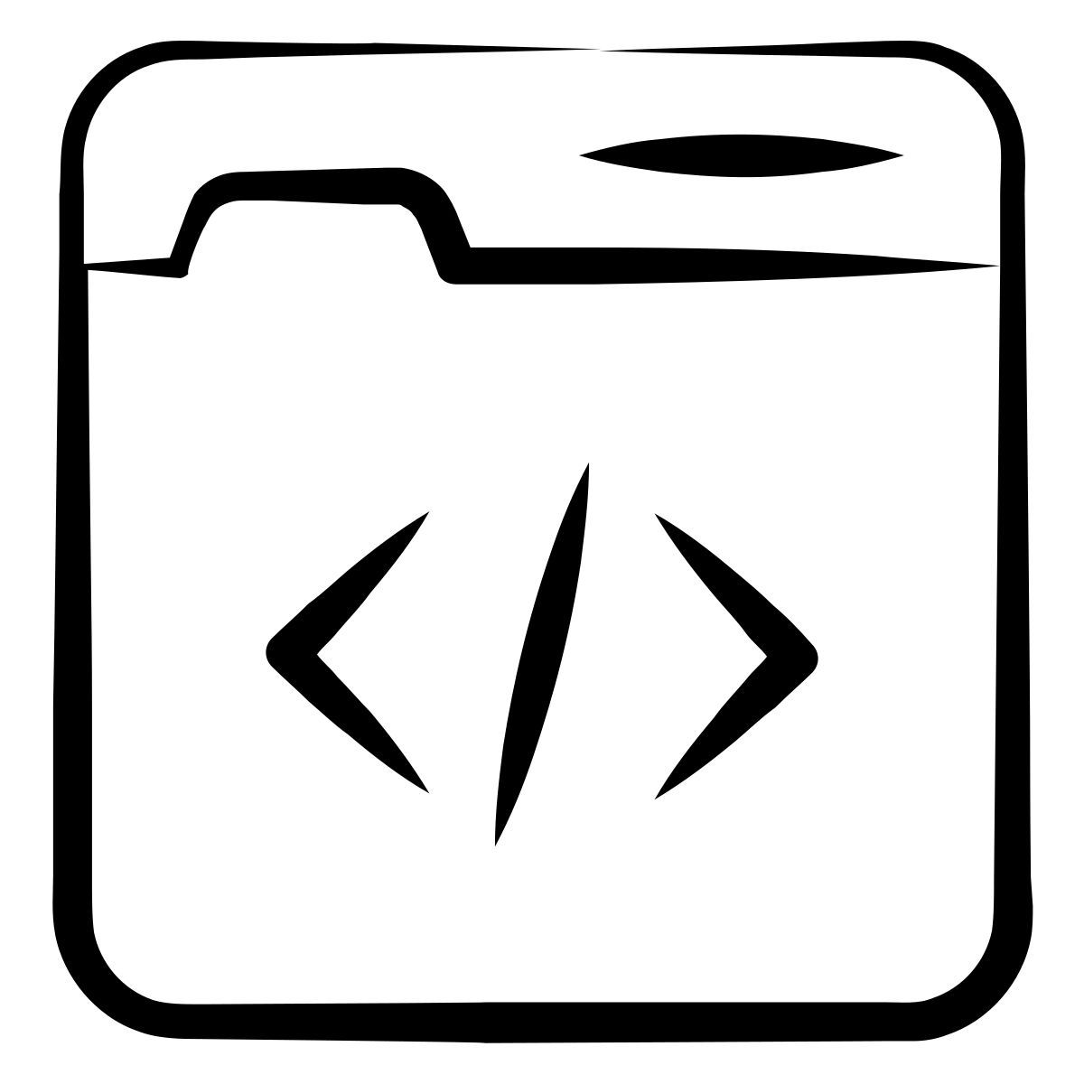 web coding icon
