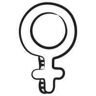 external Woman-Symbol-healthcare-and-medical-smashingstocks-hand-drawn-black-smashing-stocks icon