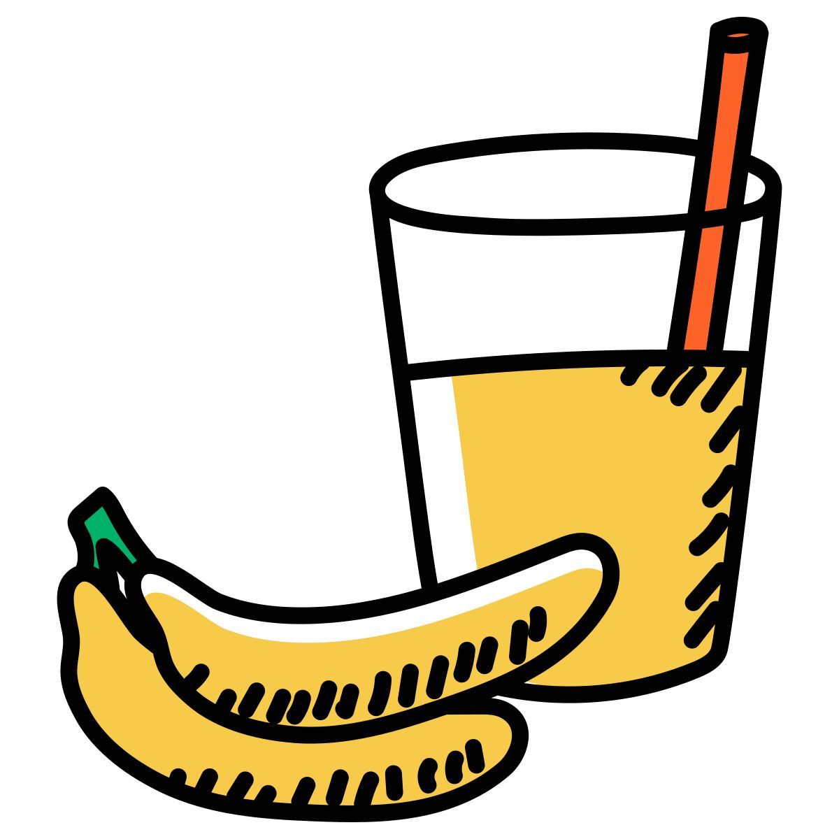 banana milk icon