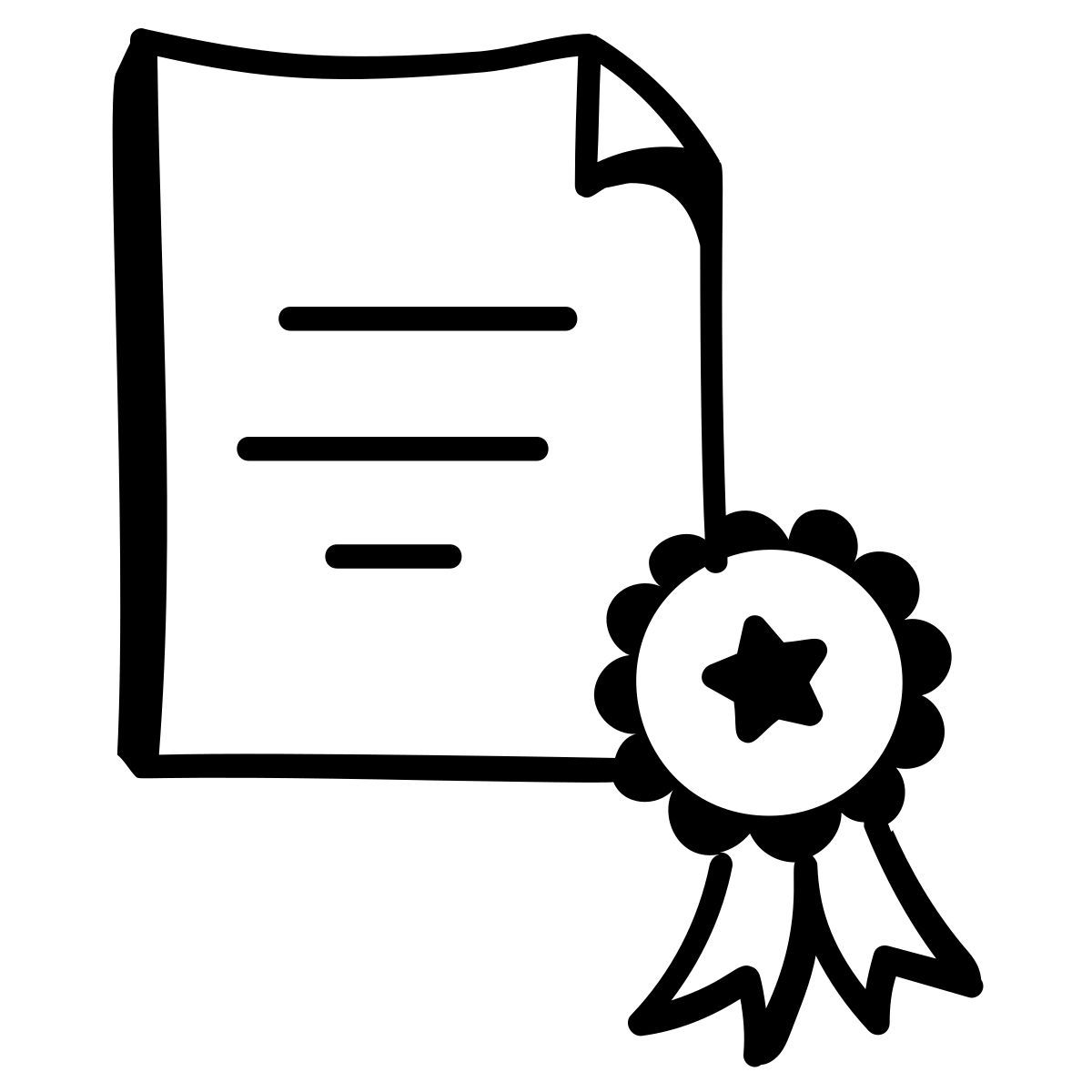 certificate icon