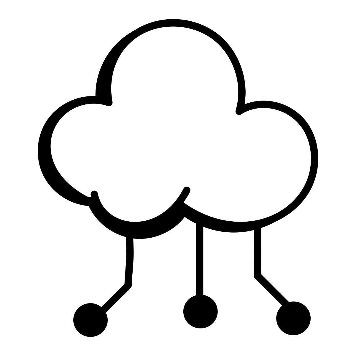 cloud data icon