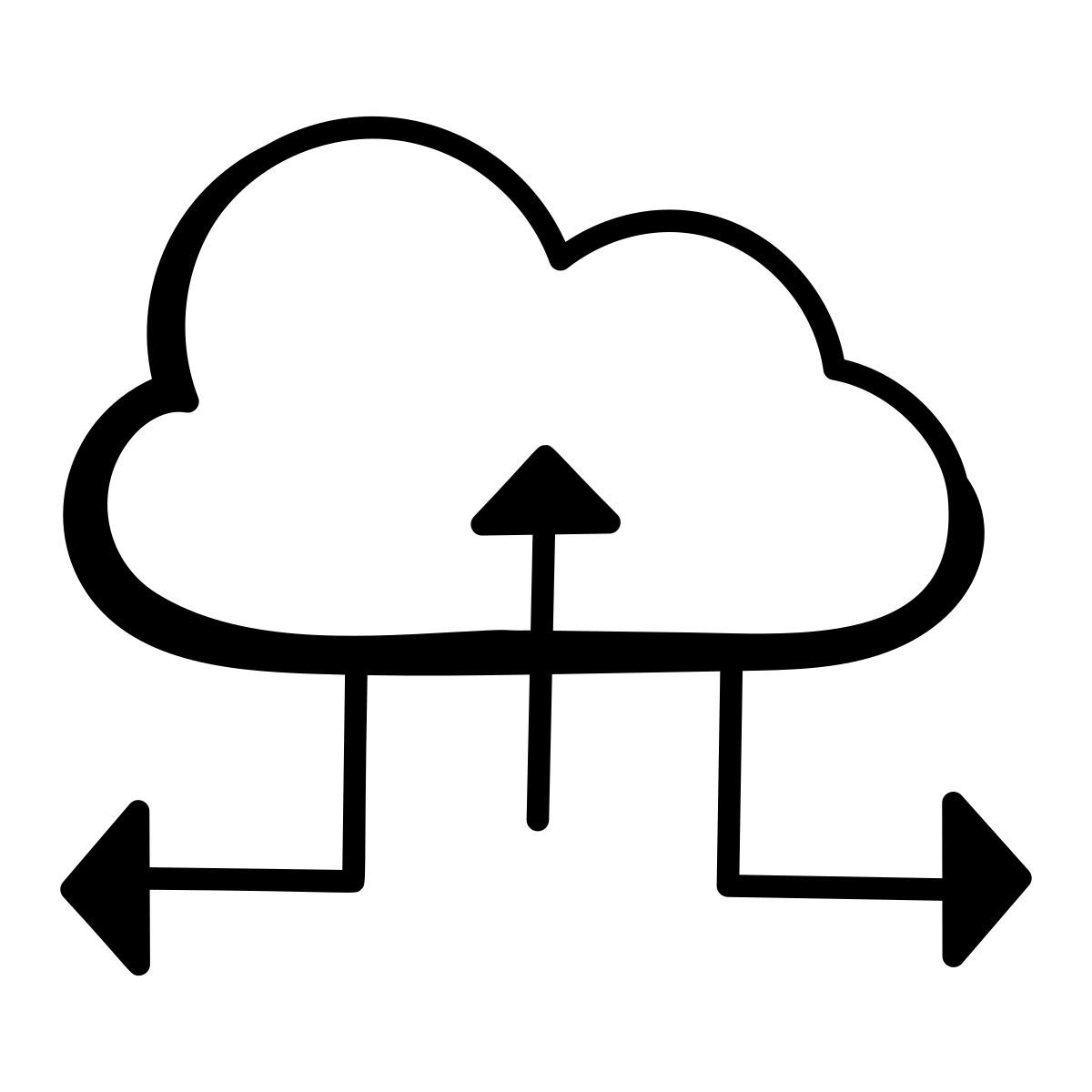 cloud data icon