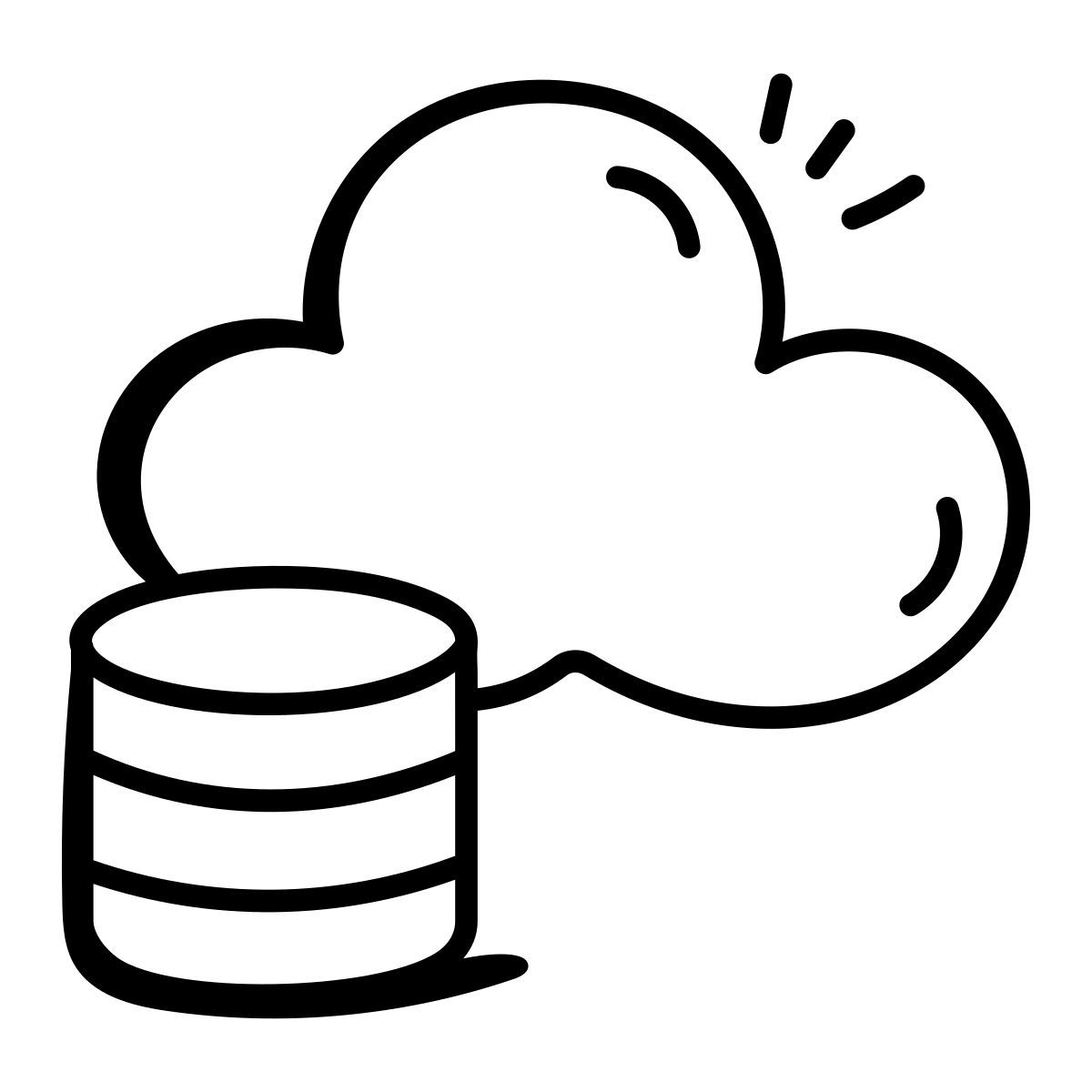 cloud database icon