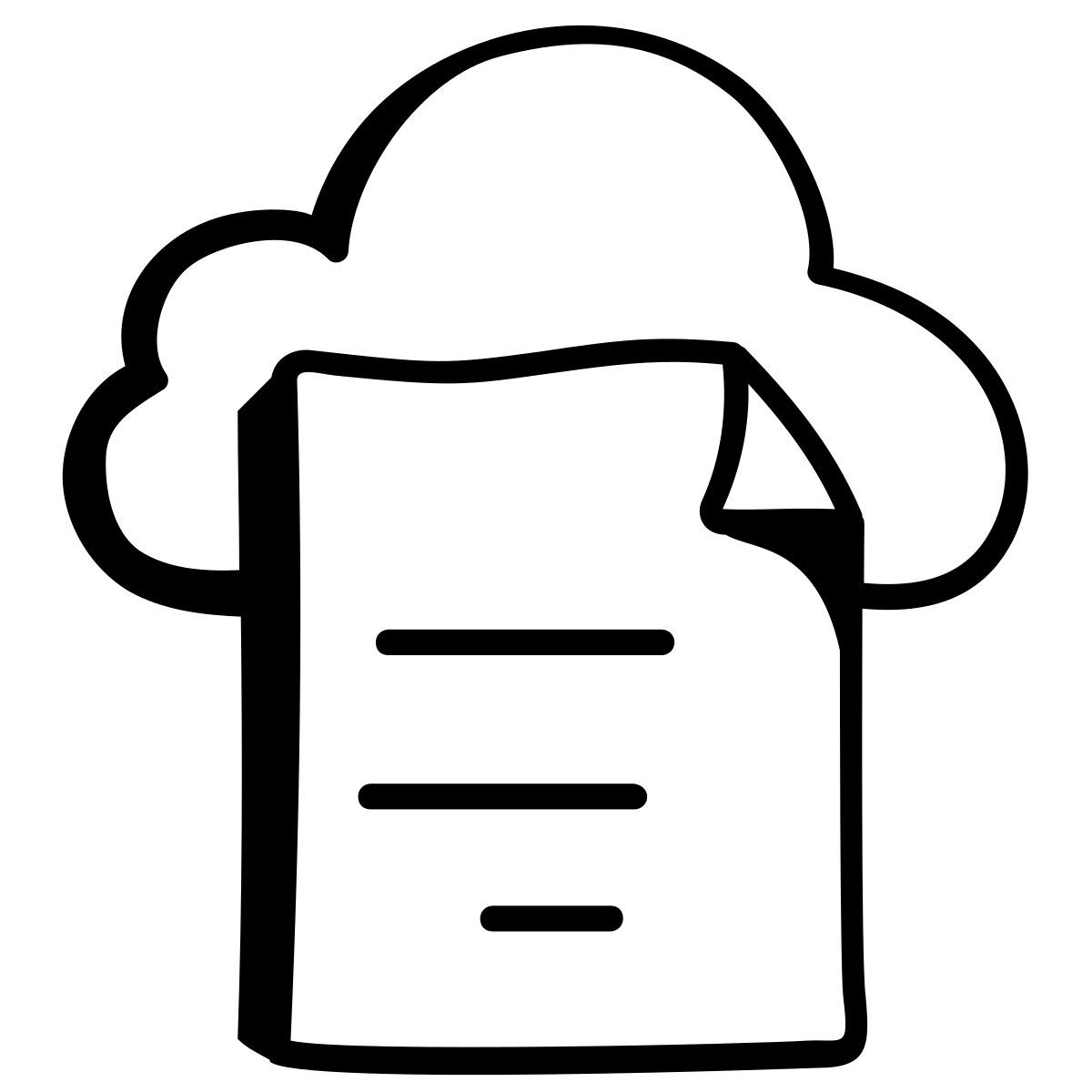 클라우드 파일 icon