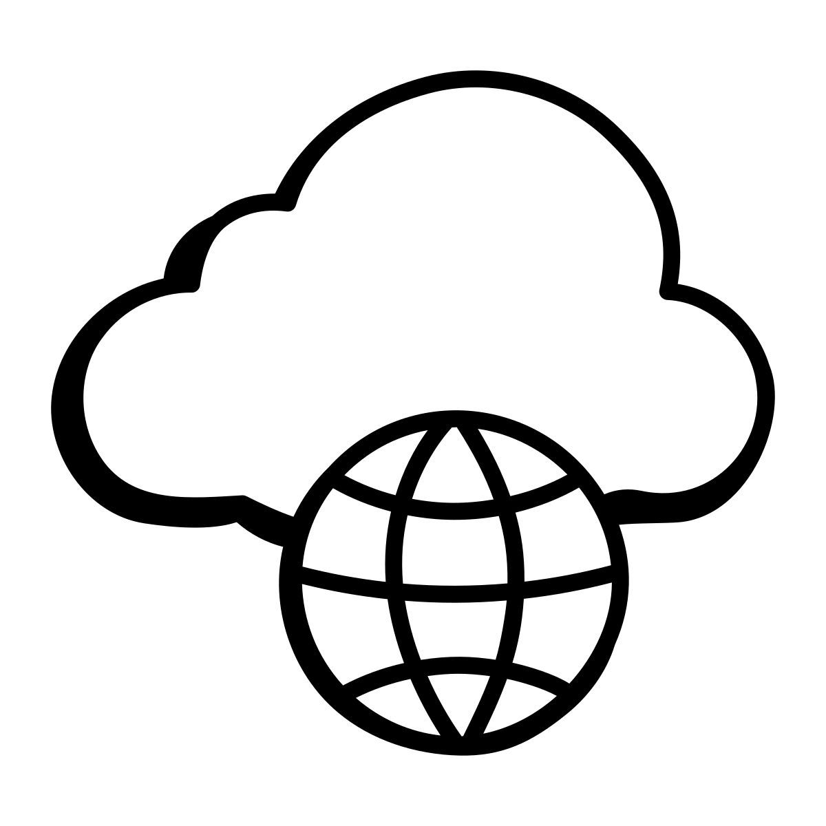 cloud hosting icon