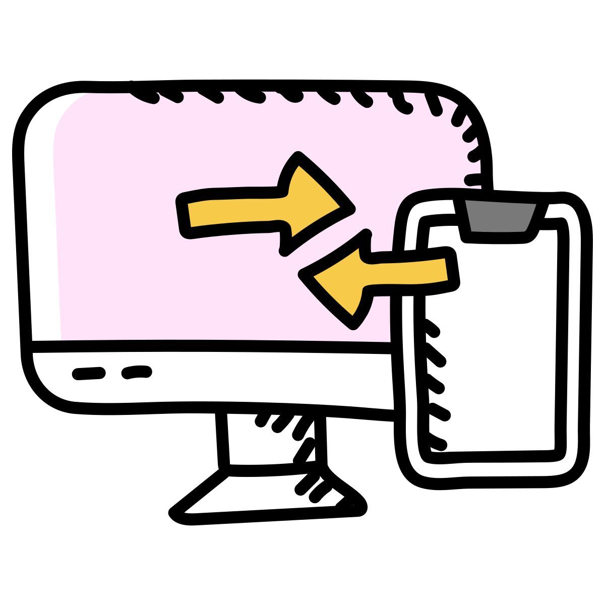 data transfer icon