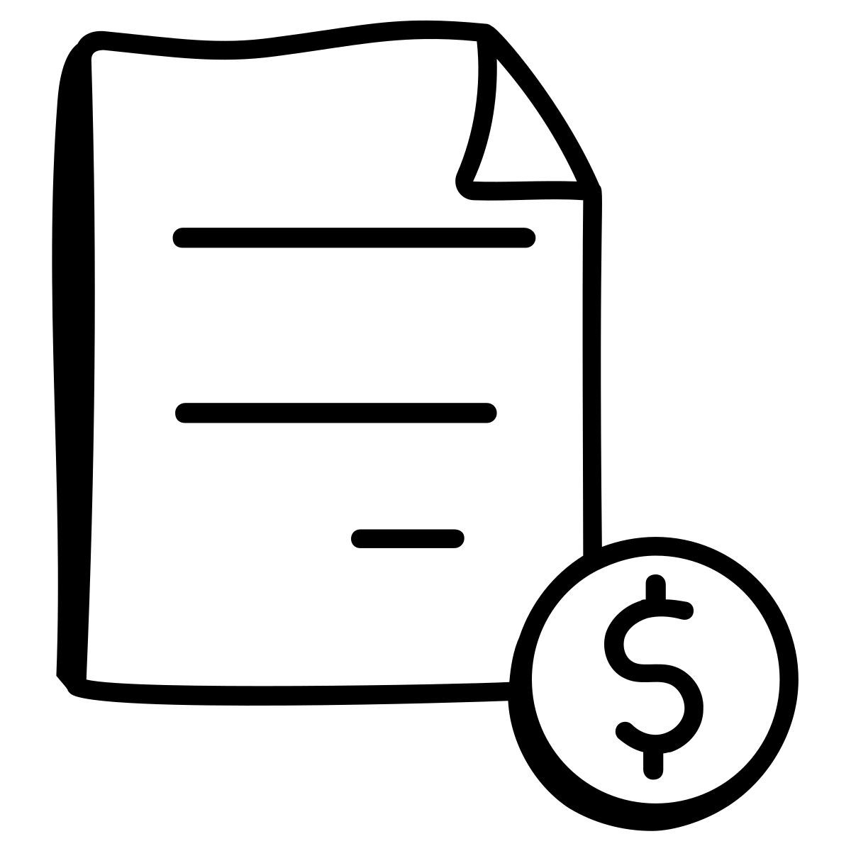 informe financiero icon