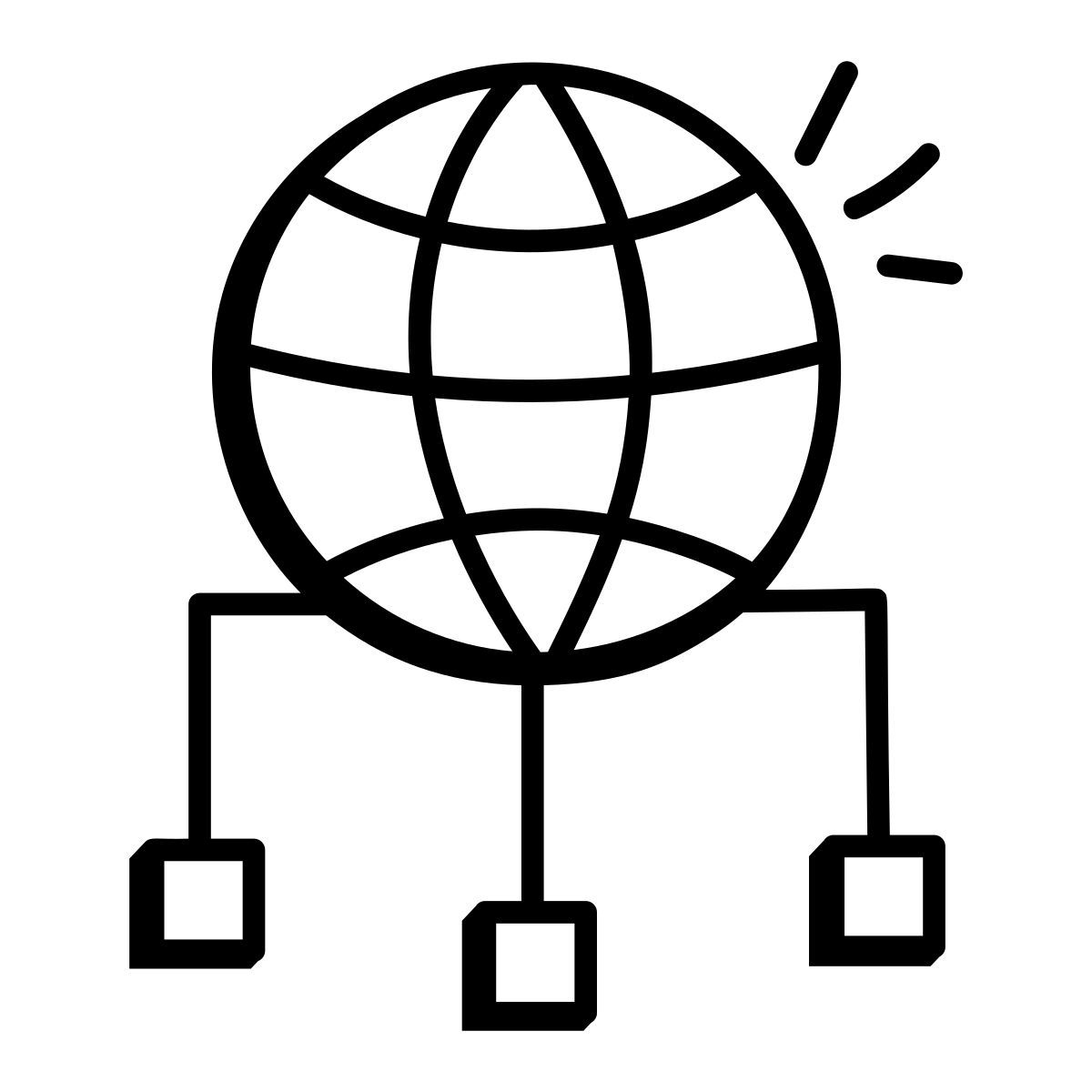 connessione globale icon