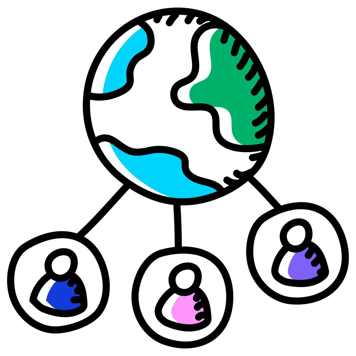 global network icon