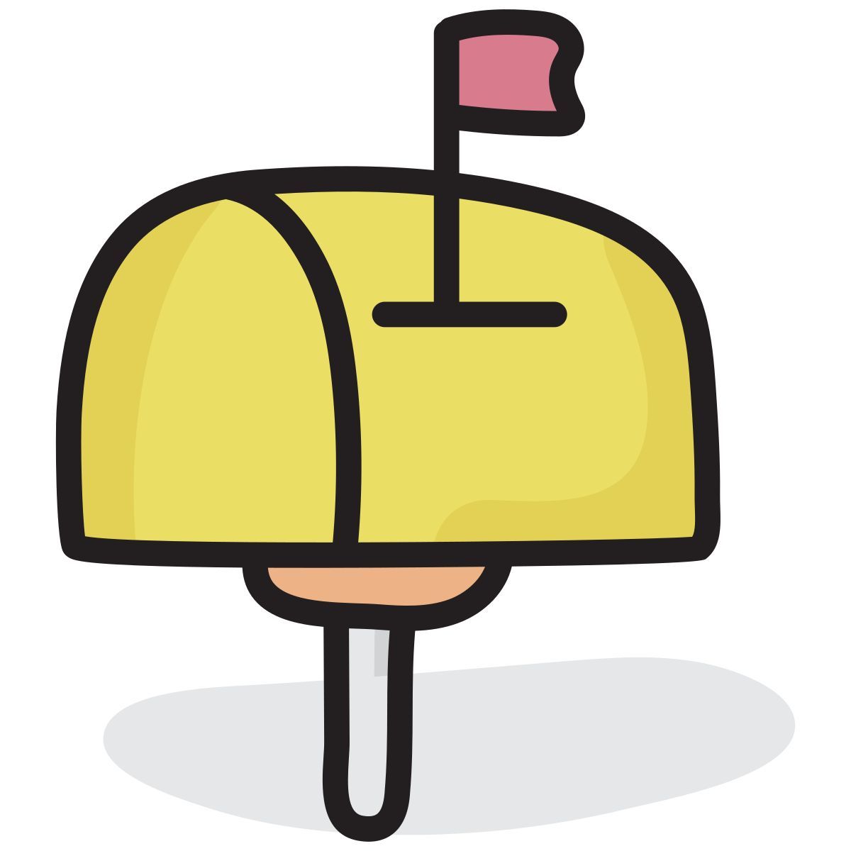 폐쇄 깃발 아래로 사서함 icon