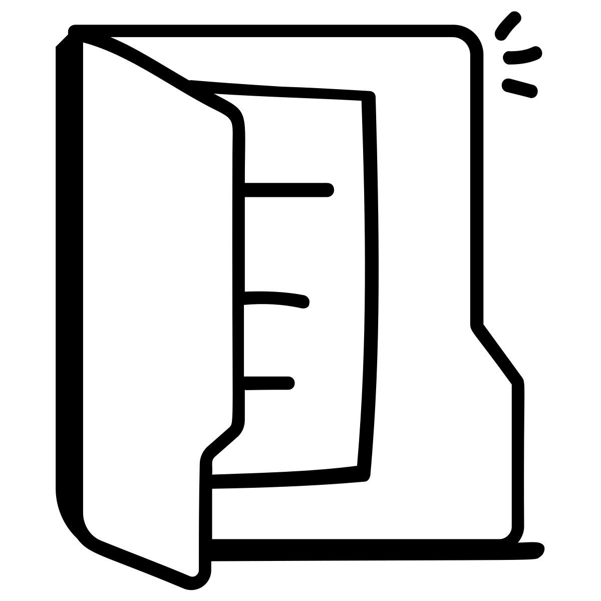 open folder icon