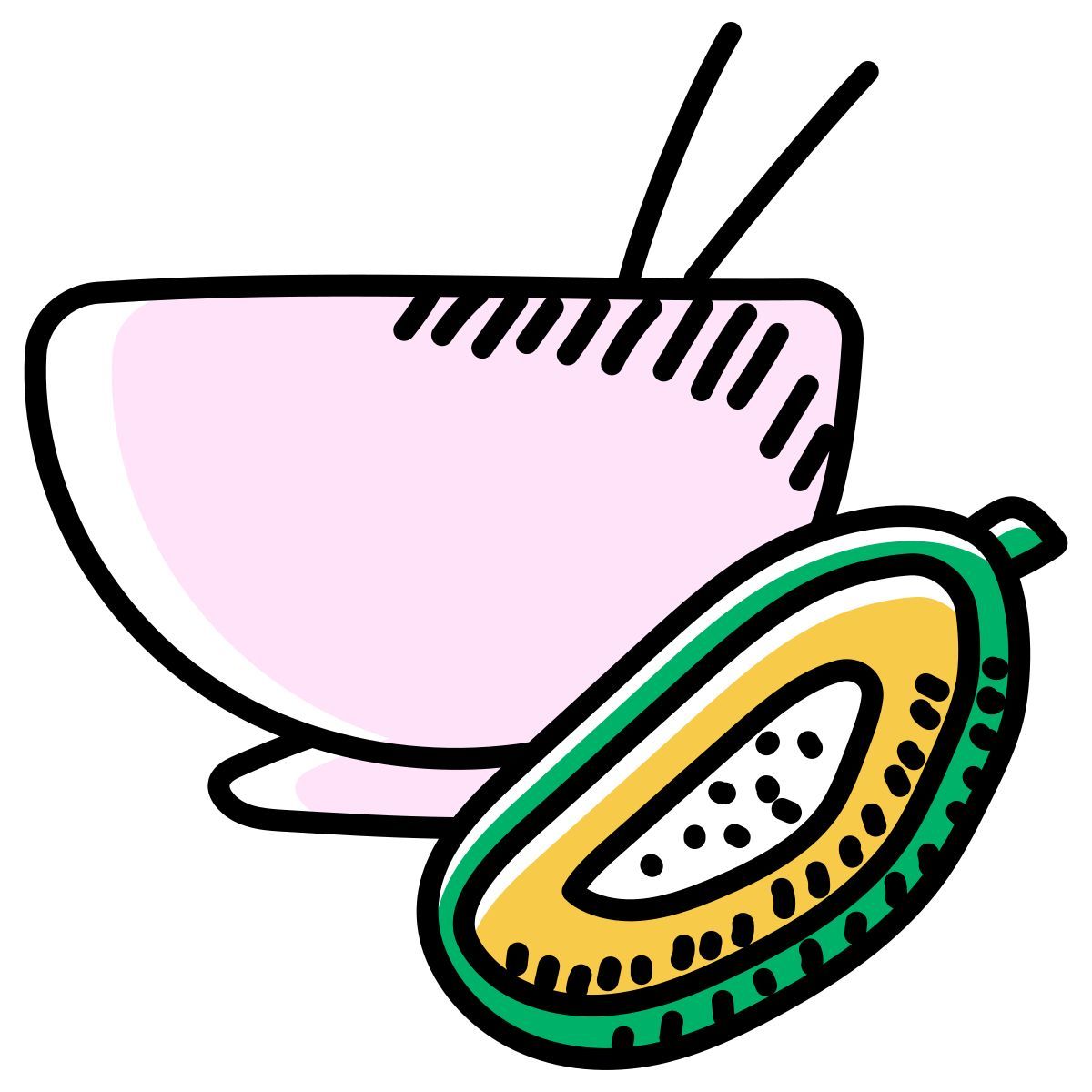 papaya salad icon