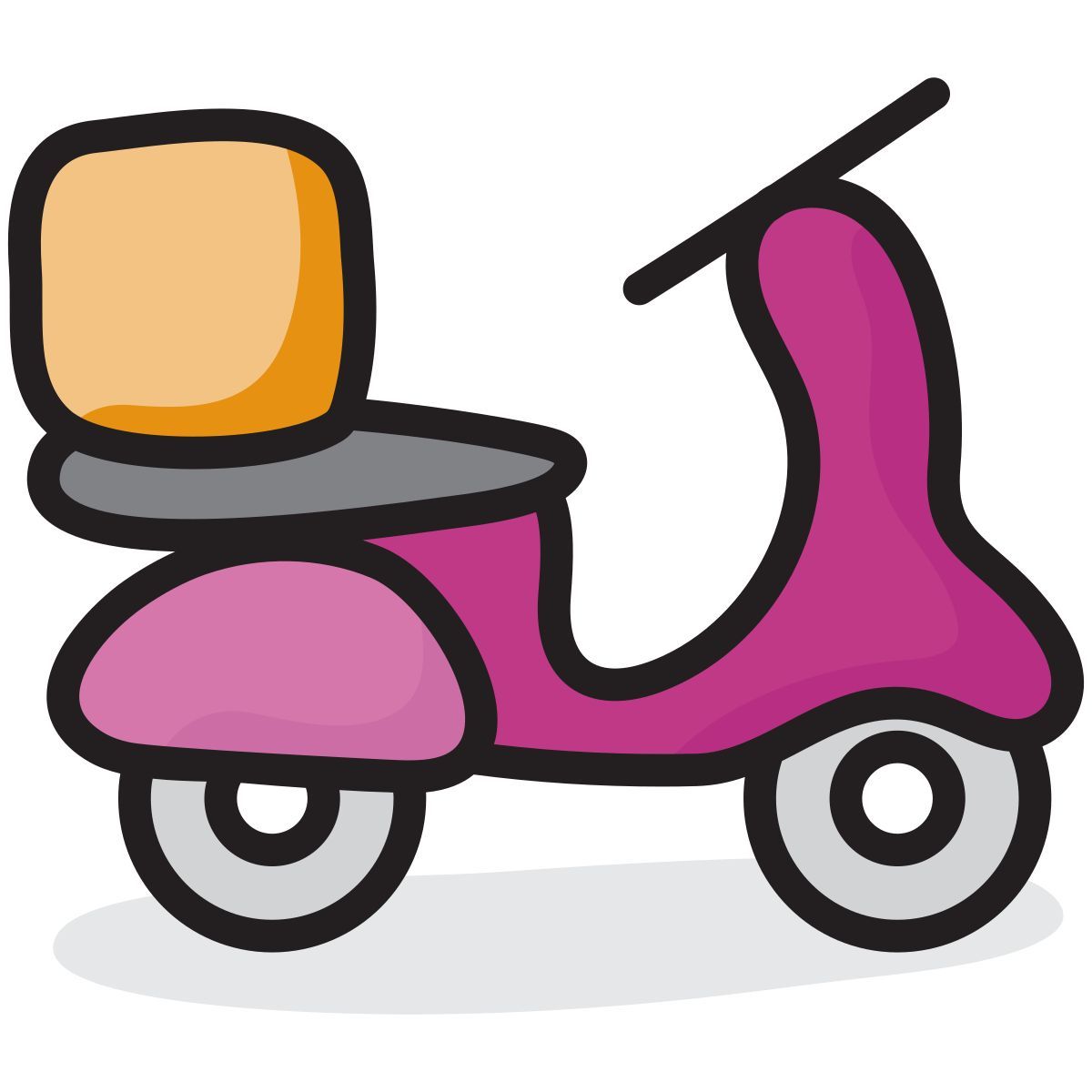 scooter delivery icon