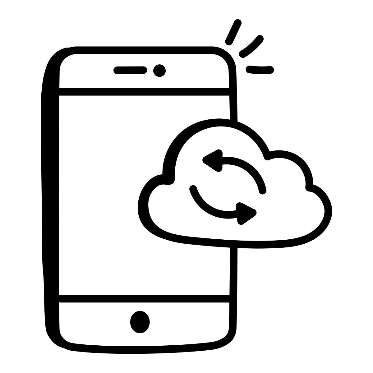 sincronizar conexão icon