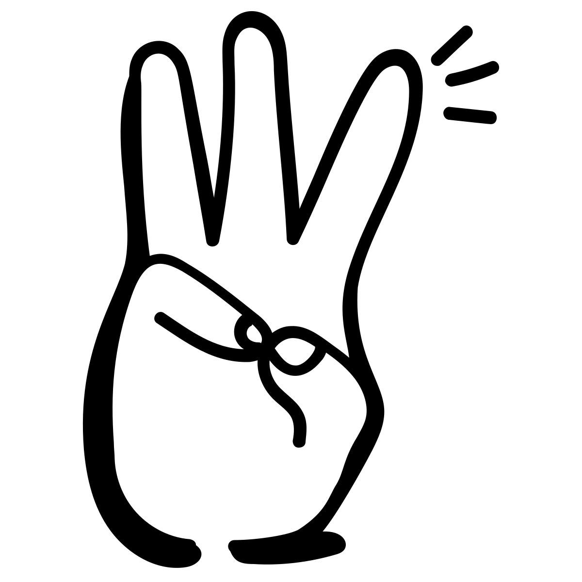três icon