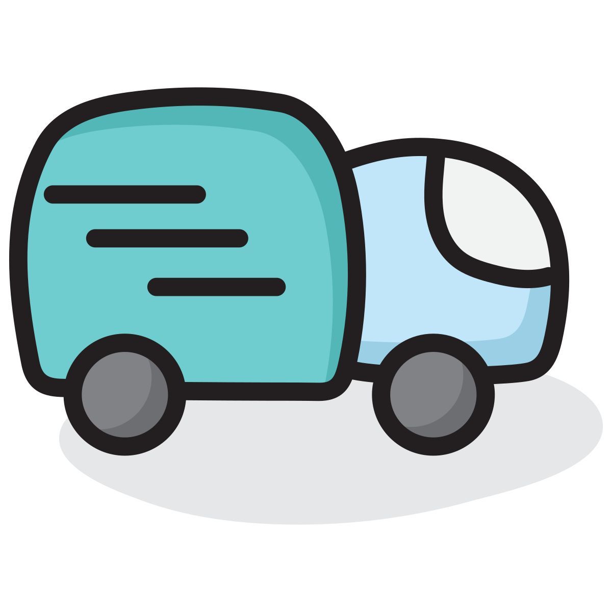 toy truck icon