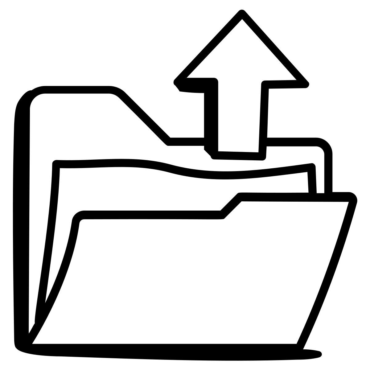 carregar pasta icon
