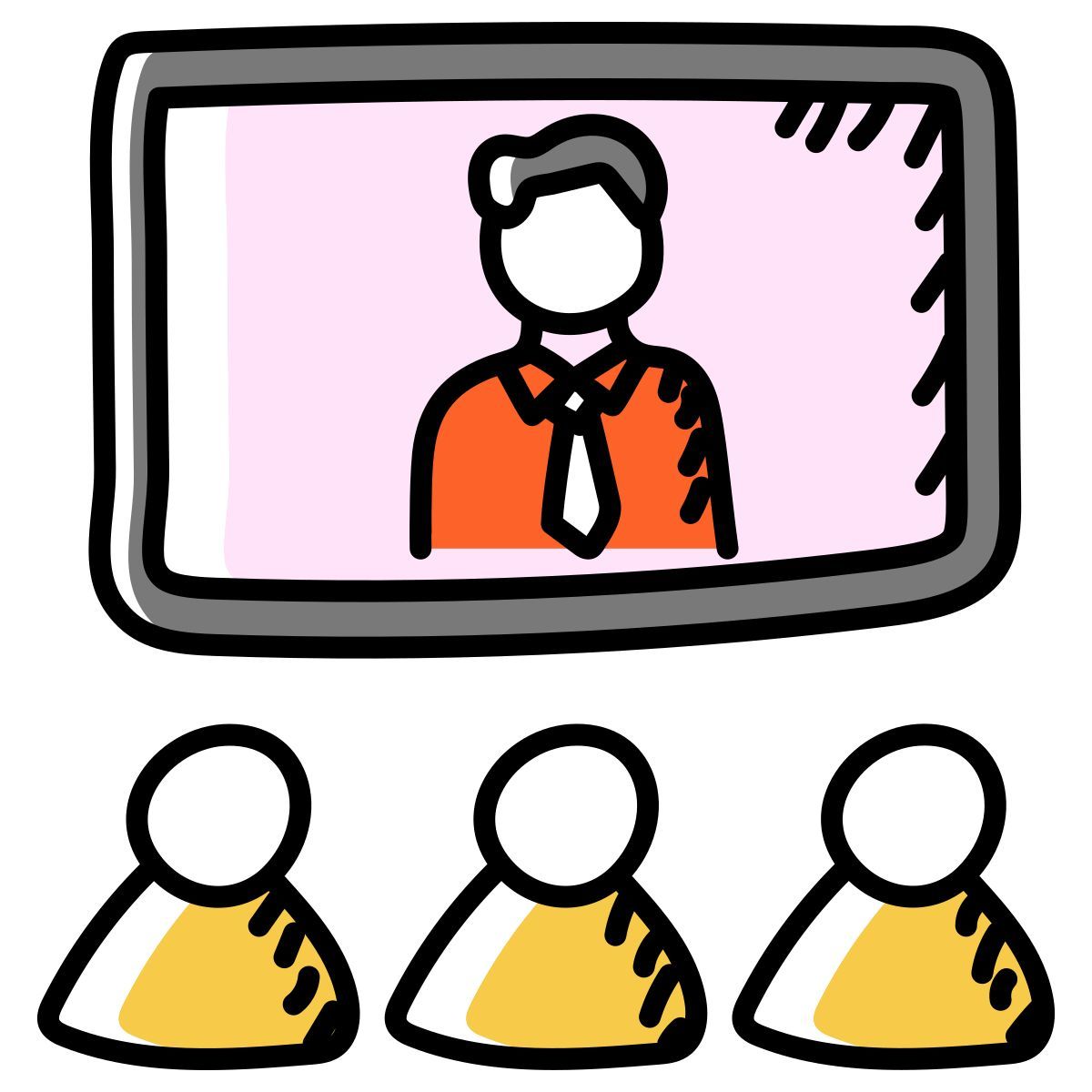 video conference icon