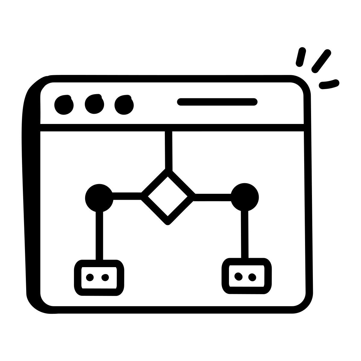 análisis web icon