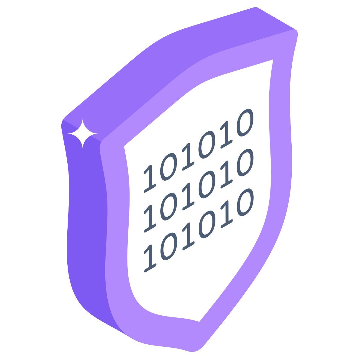 binary code icon
