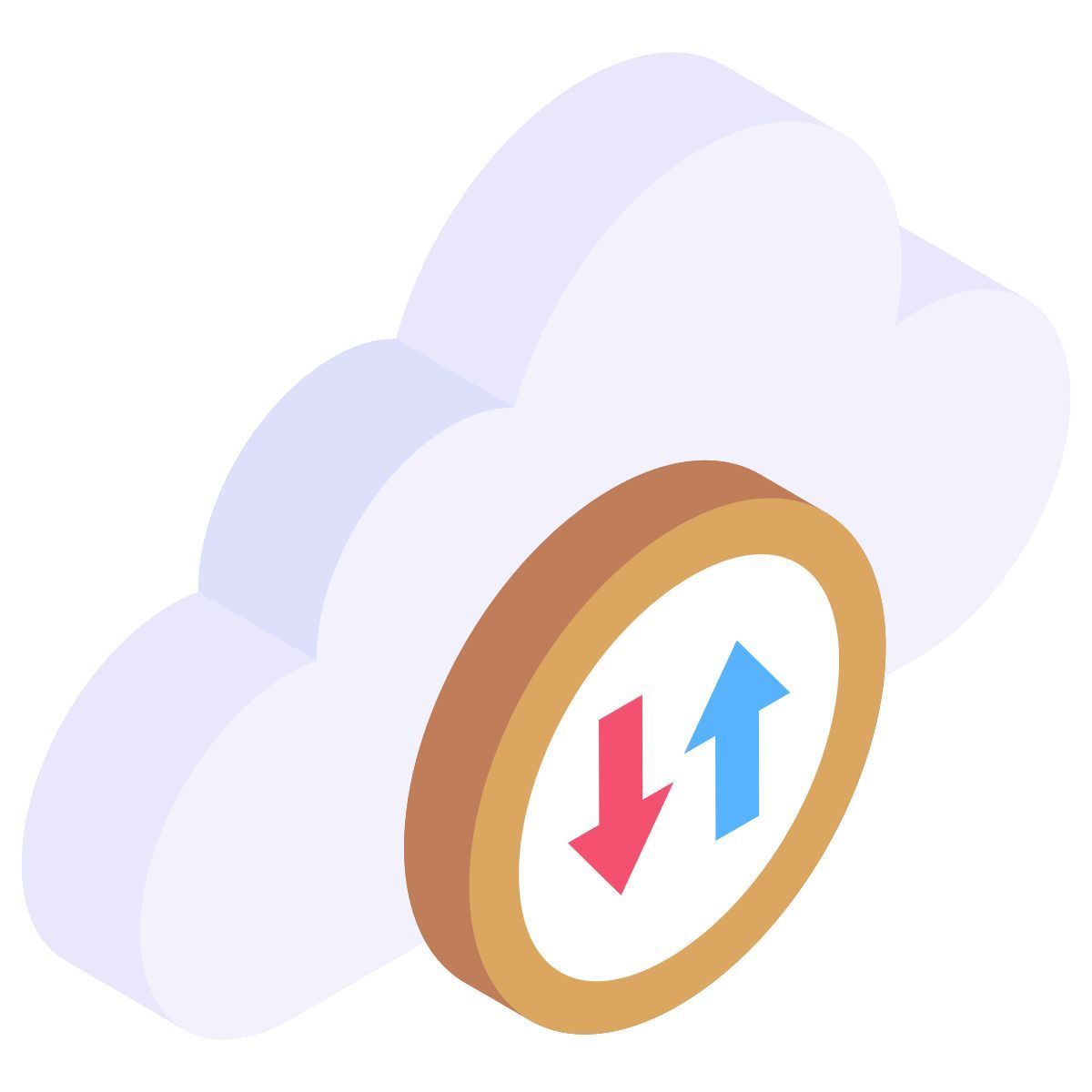 cloud data icon
