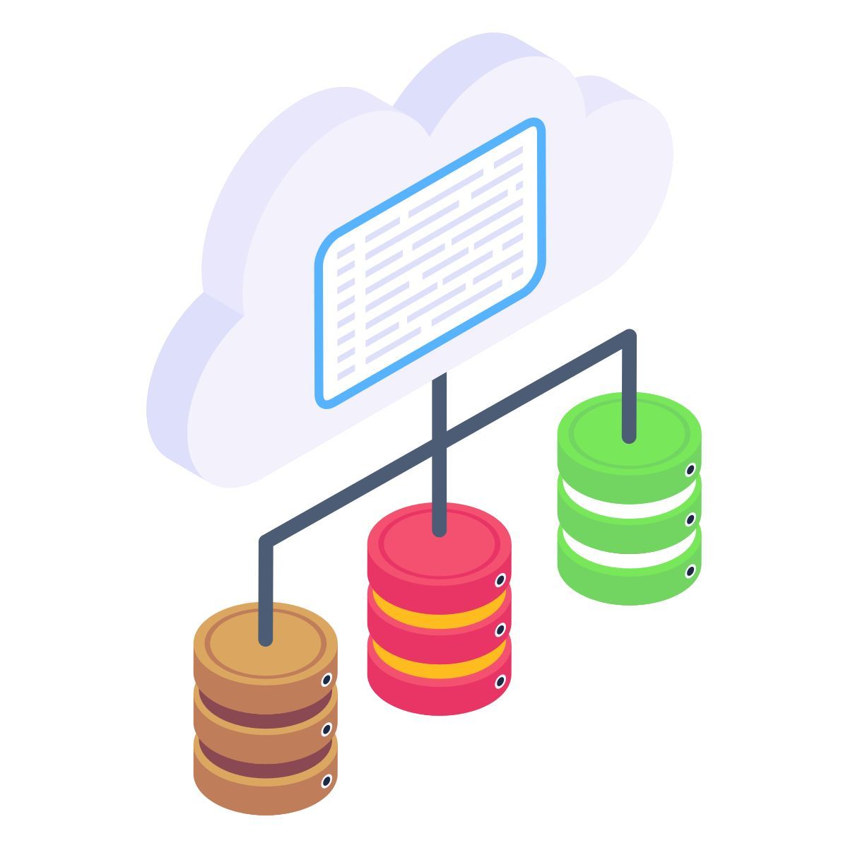 cloud database icon